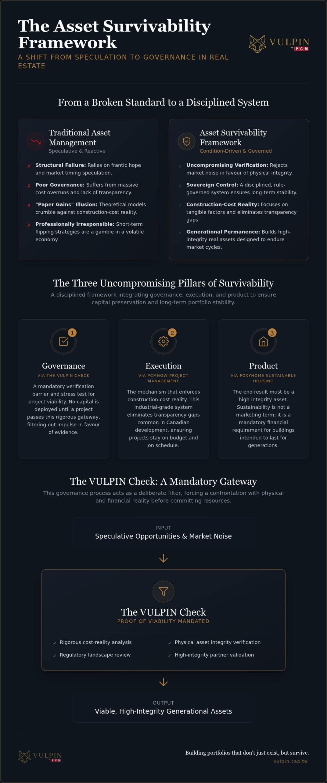 Asset Survivability Framework for Real Estate: A Governance Manifesto