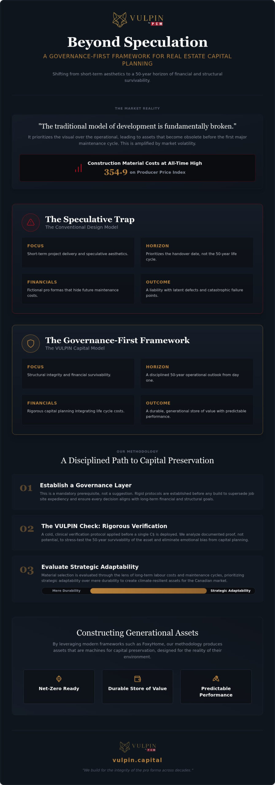 Designing Buildings for Long-Term Asset Performance: A Governance-First Approach